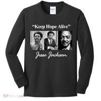 Jesse Jackson Keep Hope Alive Kids Long Sleeve Shirt thumb 0
