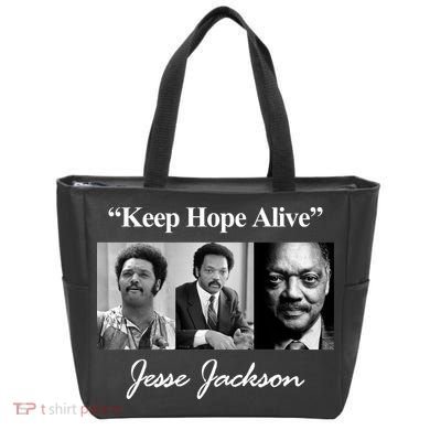 Jesse Jackson Keep Hope Alive Tote Bag