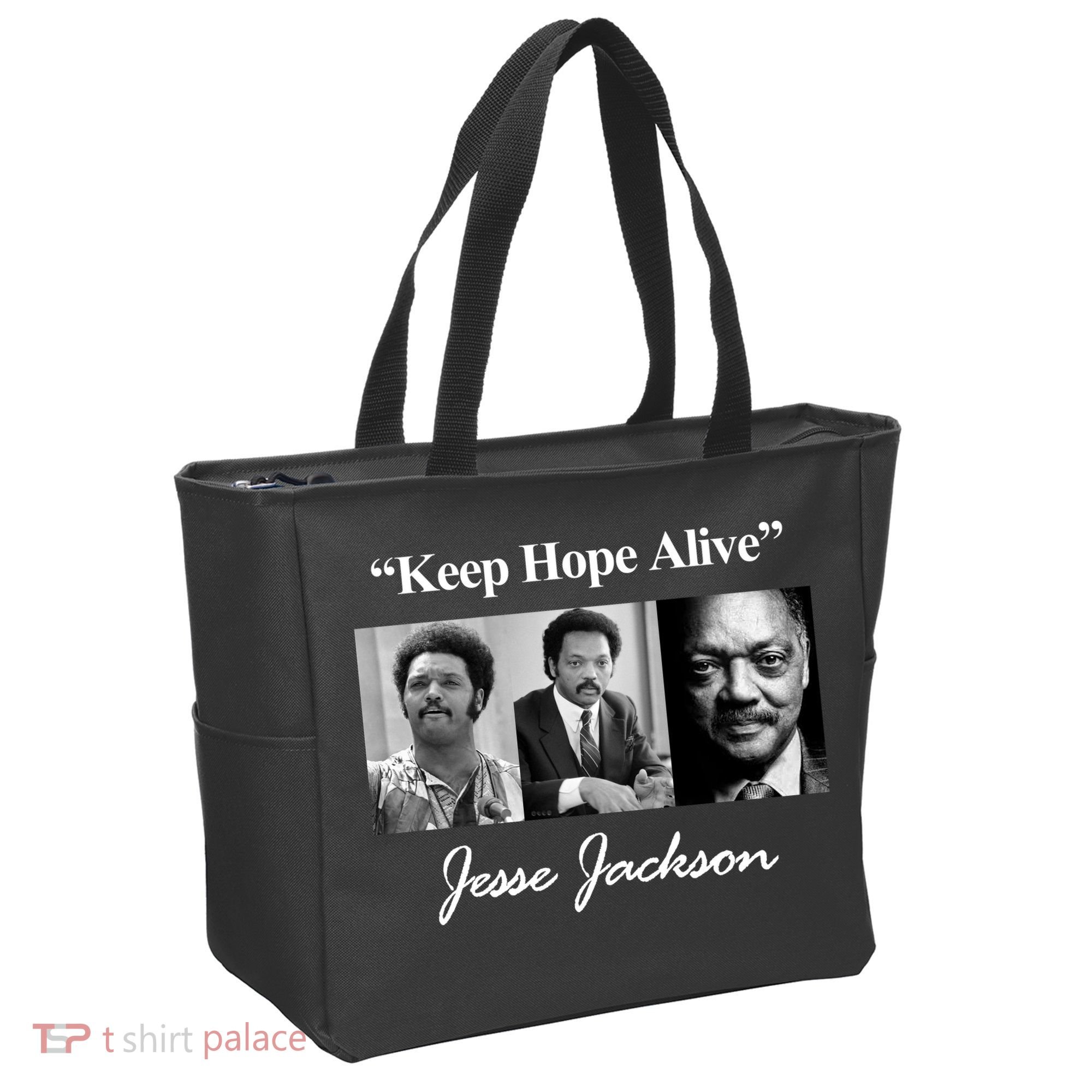Jesse Jackson Keep Hope Alive Tote Bag