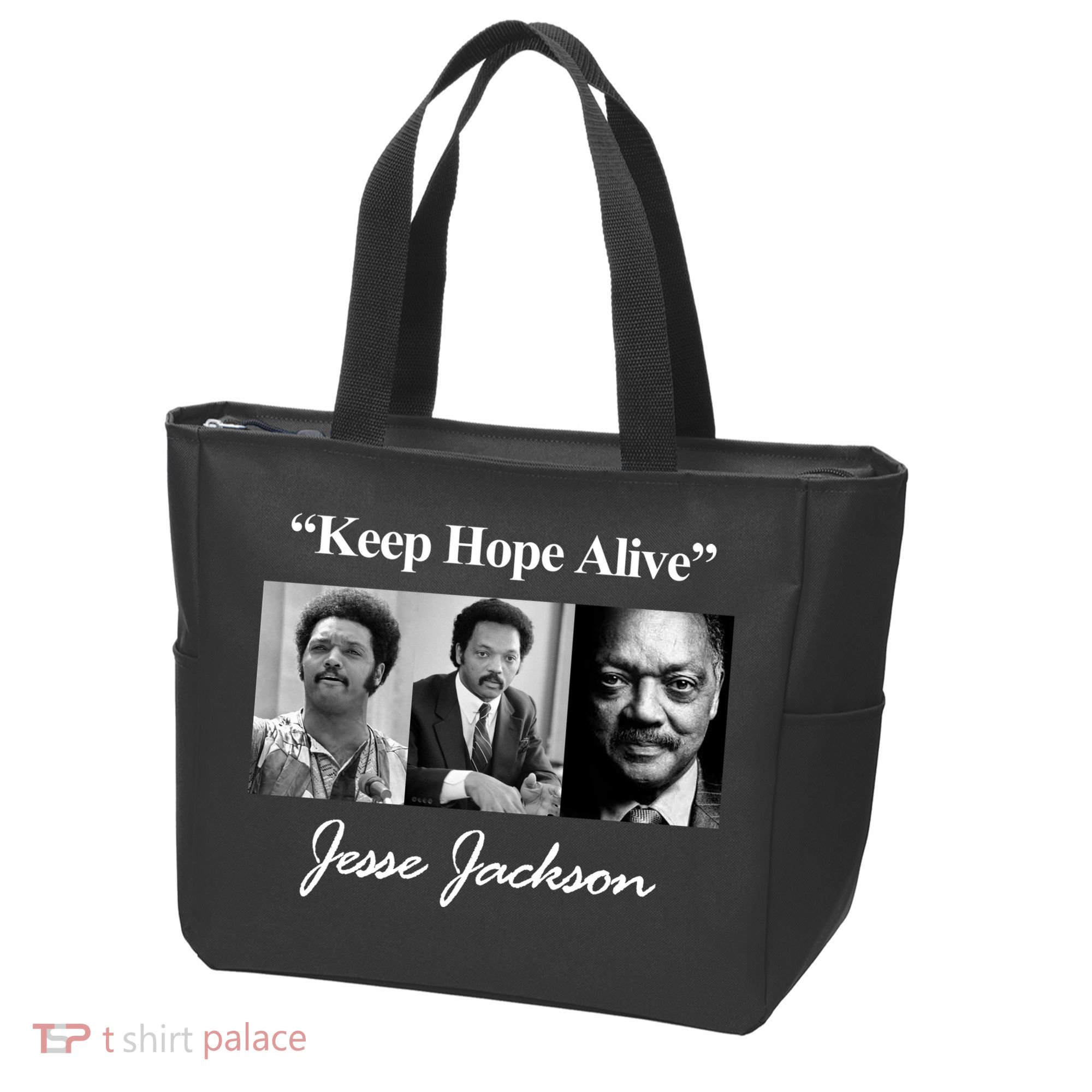 Jesse Jackson Keep Hope Alive Tote Bag