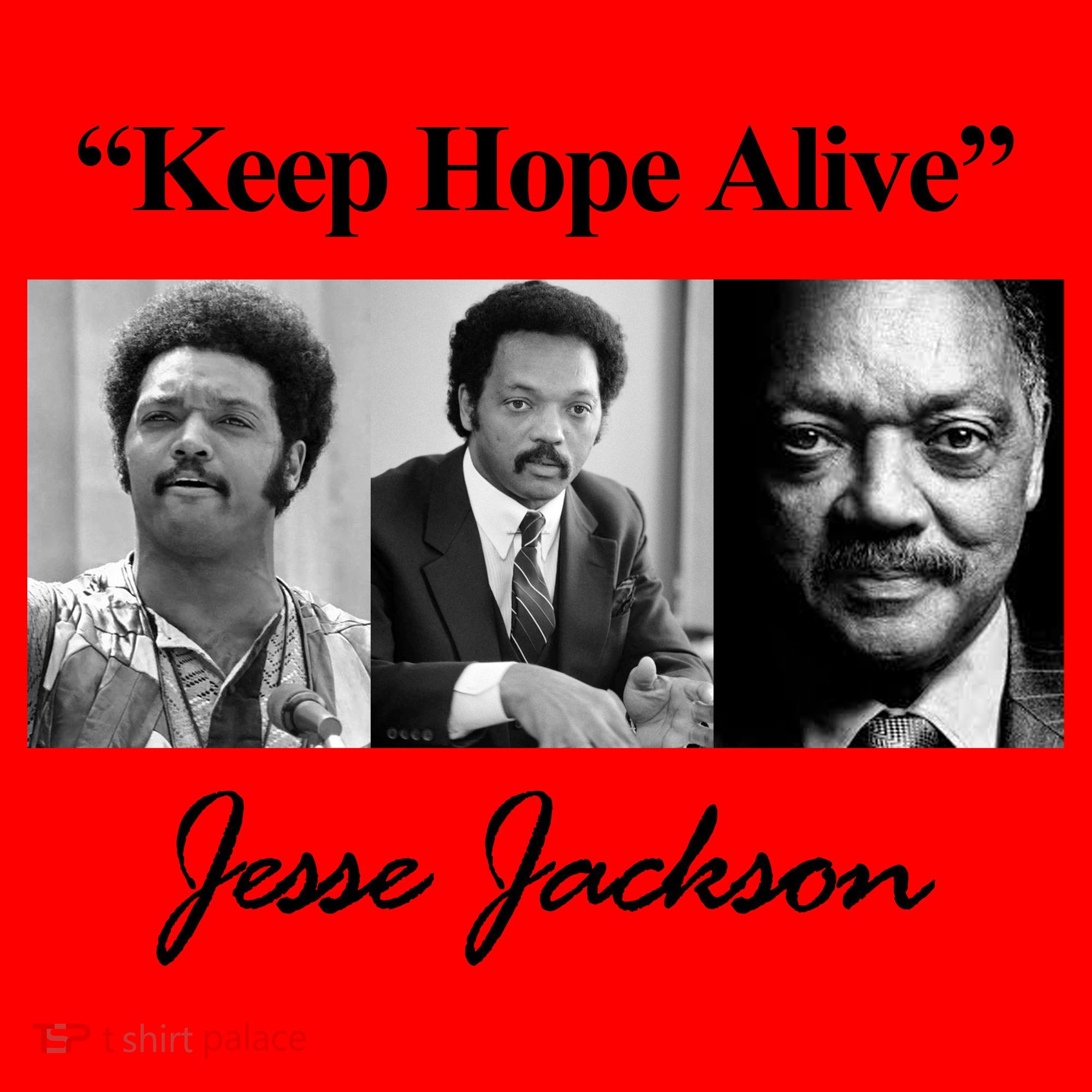 Jesse Jackson Keep Hope Alive Santa Hat