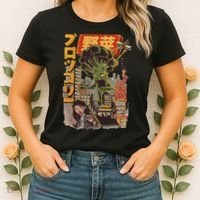 Japanese Japan Kaiju Vegetable Broccoli Anime Women's T-Shirt thumb 2