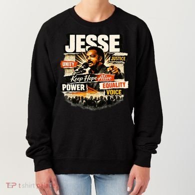 JESSE JACKSON KEEP HOPE ALIVE COLLAGE Women's Sweatshirt