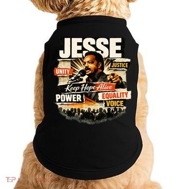 JESSE JACKSON KEEP HOPE ALIVE COLLAGE Doggie Tank