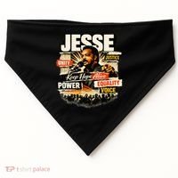 JESSE JACKSON KEEP HOPE ALIVE COLLAGE USA-Made Doggie Bandana thumb 0