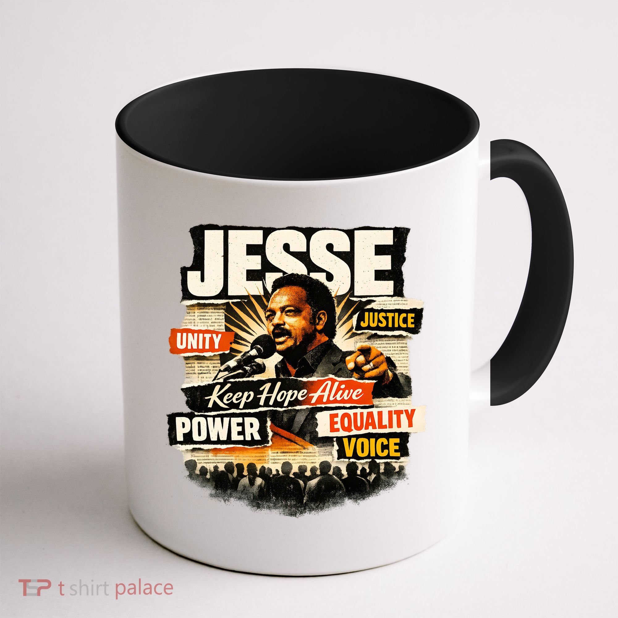 JESSE JACKSON KEEP HOPE ALIVE COLLAGE Coffee Mug