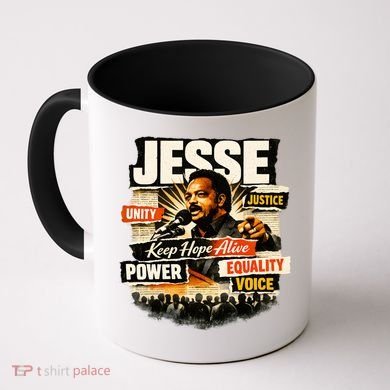 JESSE JACKSON KEEP HOPE ALIVE COLLAGE Coffee Mug