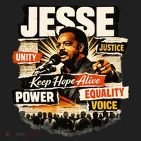 JESSE JACKSON KEEP HOPE ALIVE COLLAGE Beanie thumb 2