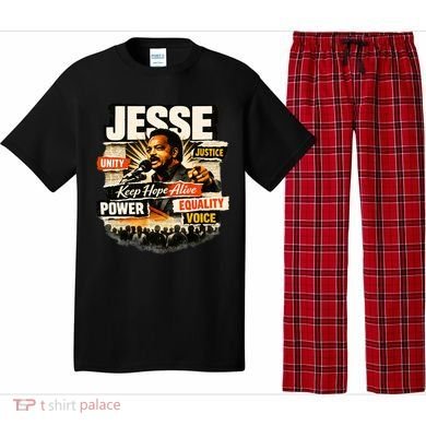 JESSE JACKSON KEEP HOPE ALIVE COLLAGE Pajama Set
