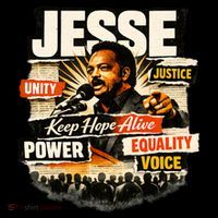 JESSE JACKSON KEEP HOPE ALIVE COLLAGE Women's Hoodie thumb 2