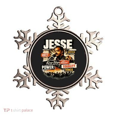 JESSE JACKSON KEEP HOPE ALIVE COLLAGE Ornament