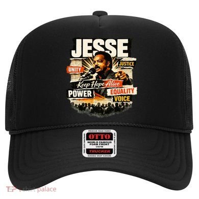 JESSE JACKSON KEEP HOPE ALIVE COLLAGE Hat