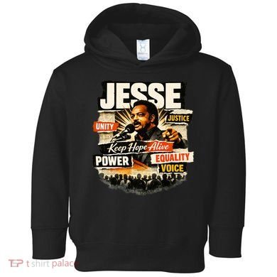JESSE JACKSON KEEP HOPE ALIVE COLLAGE Toddler Hoodie