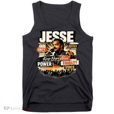 JESSE JACKSON KEEP HOPE ALIVE COLLAGE Tank Top