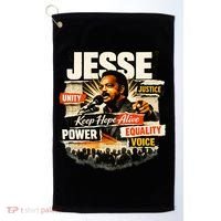 JESSE JACKSON KEEP HOPE ALIVE COLLAGE Golf Towel thumb 0