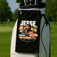 JESSE JACKSON KEEP HOPE ALIVE COLLAGE Golf Towel thumb 2