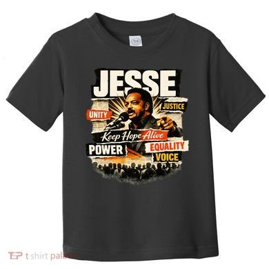 JESSE JACKSON KEEP HOPE ALIVE COLLAGE Toddler T-Shirt