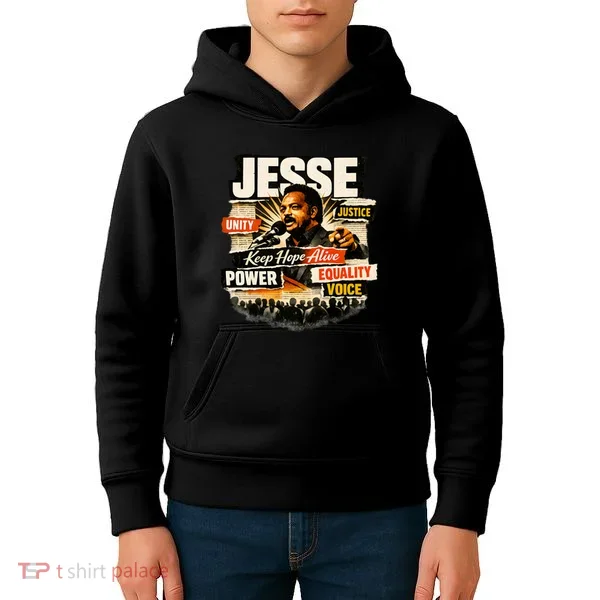JESSE JACKSON KEEP HOPE ALIVE COLLAGE Kids Hoodie