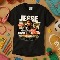 JESSE JACKSON KEEP HOPE ALIVE COLLAGE Kids T-Shirt thumb 3