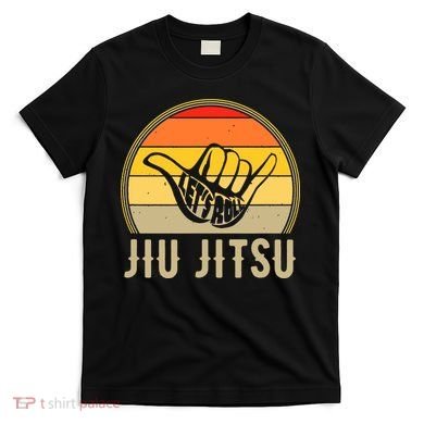 Jiu Jitsu Lets Roll Hand Sign Funny T-Shirt