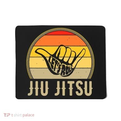 Jiu Jitsu Lets Roll Hand Sign Funny Mousepad