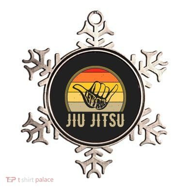 Jiu Jitsu Lets Roll Hand Sign Funny Ornament