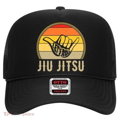 Jiu Jitsu Lets Roll Hand Sign Funny Hat