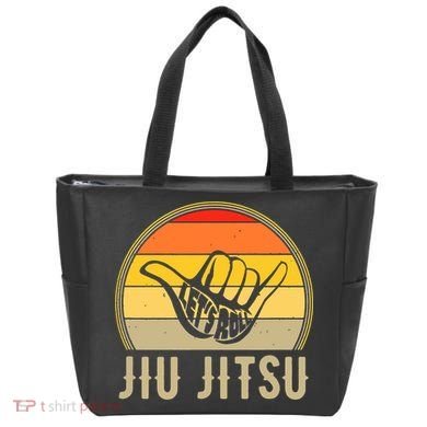 Jiu Jitsu Lets Roll Hand Sign Funny Tote Bag