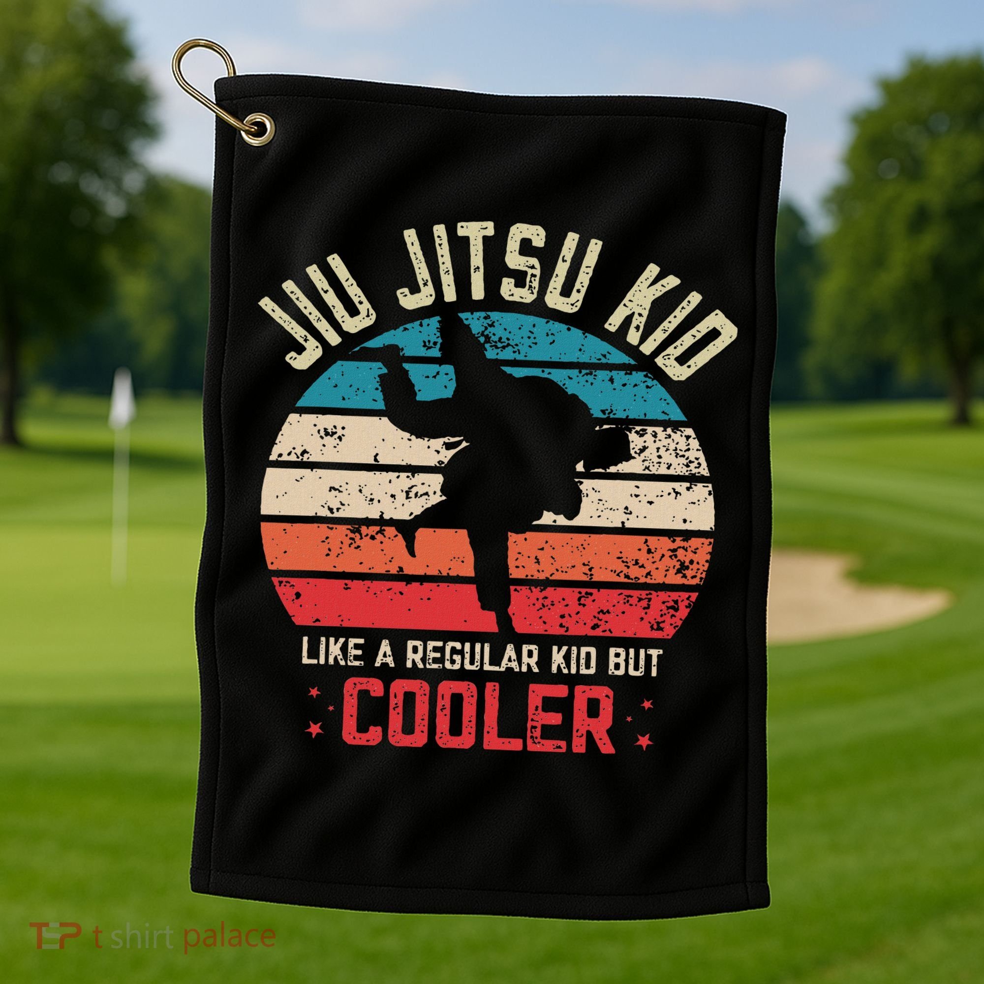 Jiu Jitsu Martial Art Bjj Golf Towel