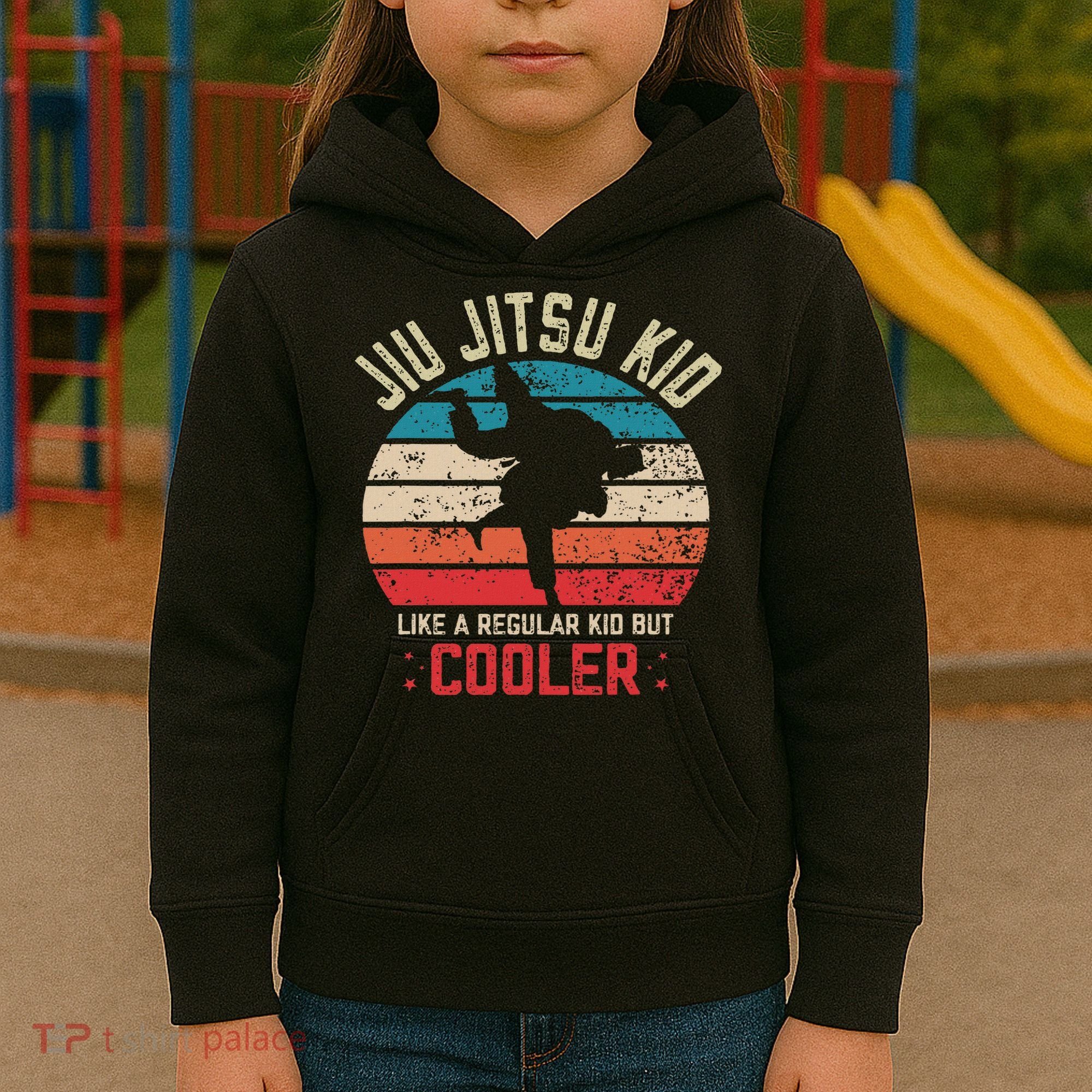Jiu Jitsu Martial Art Bjj Kids Hoodie