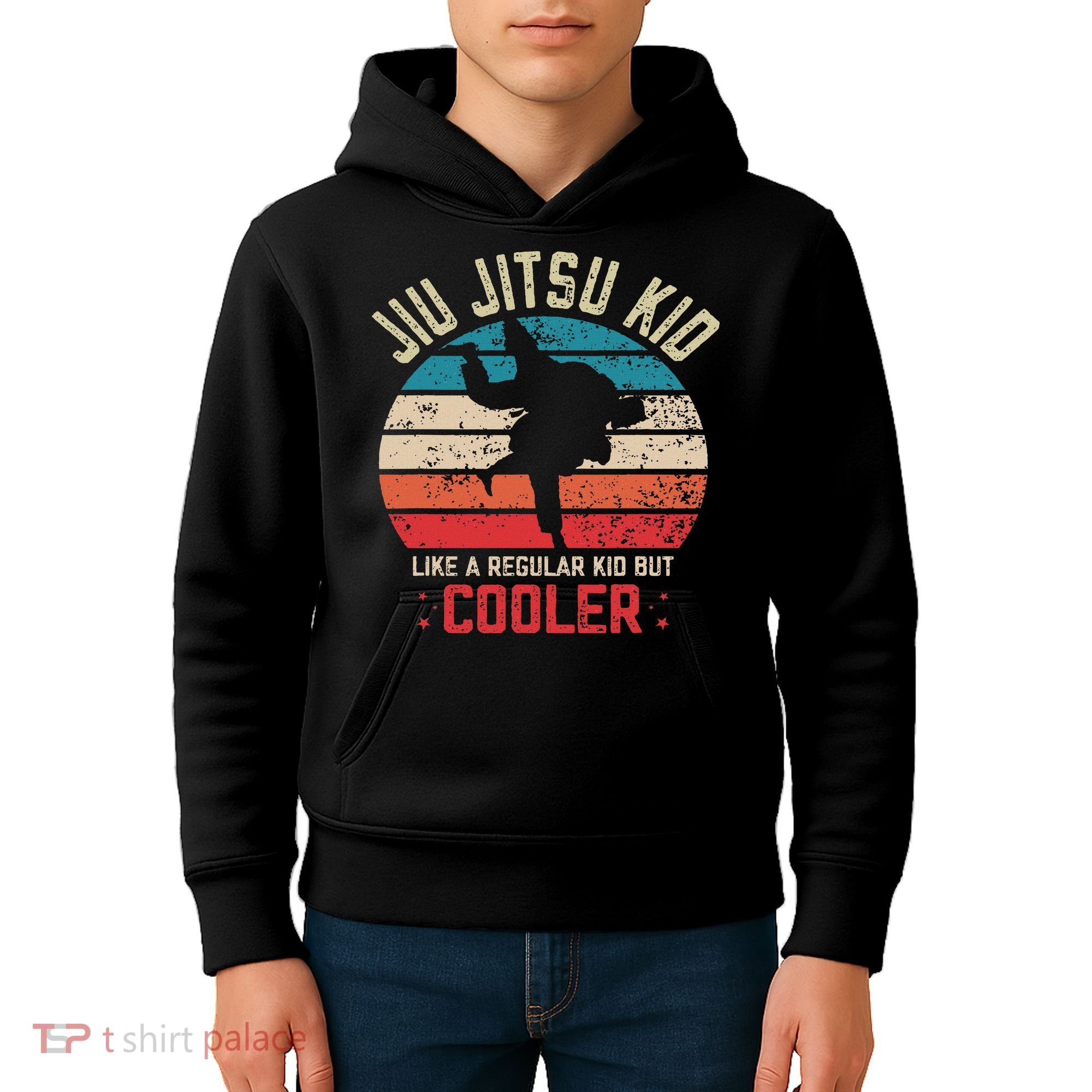 Jiu Jitsu Martial Art Bjj Kids Hoodie