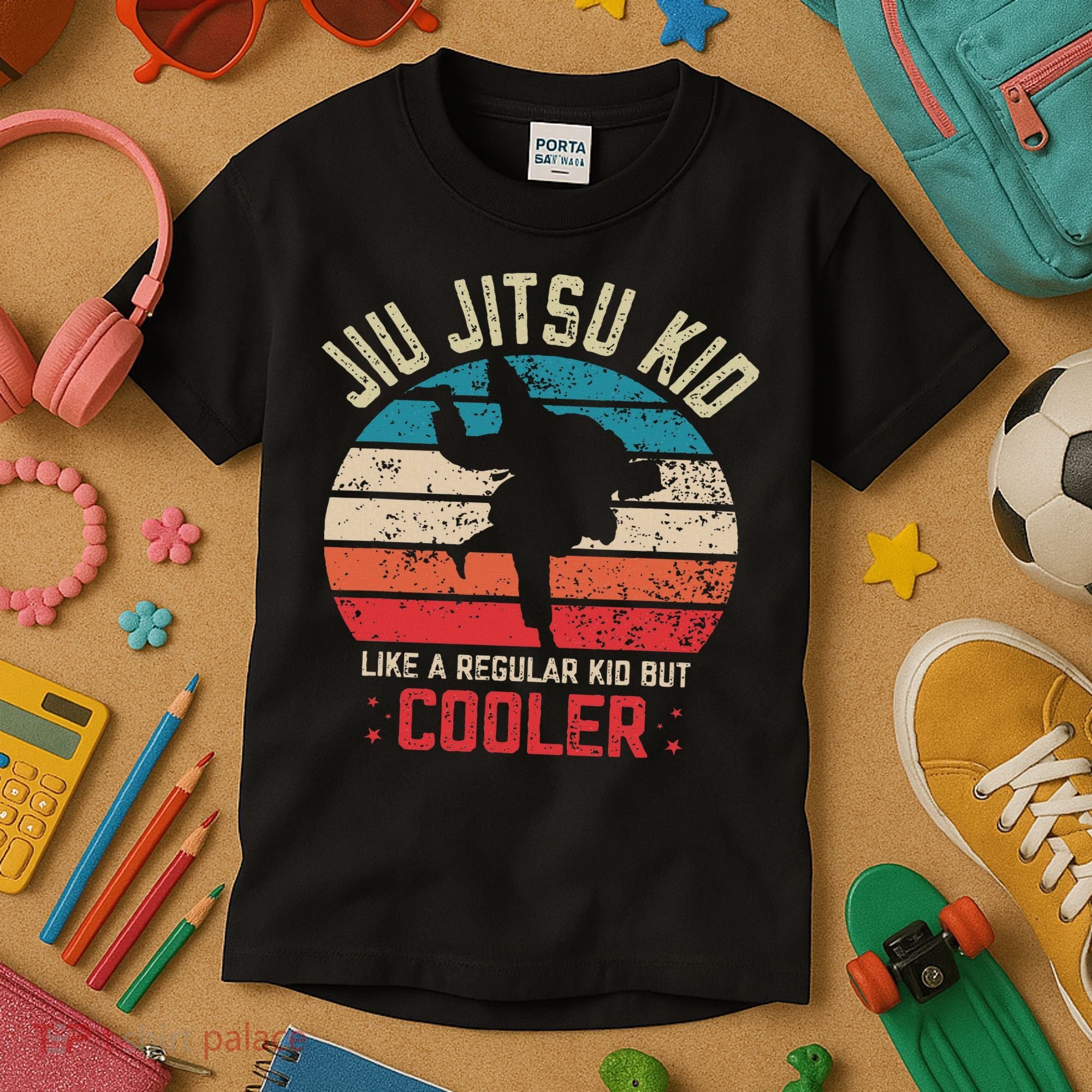 Jiu Jitsu Martial Art Bjj Kids T-Shirt