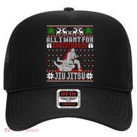 Jiu Jitsu Mma Bjj Ugly Christmas Xmas Gift Sweater Gift Hat thumb 0