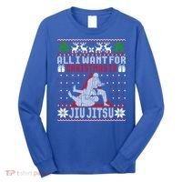 Jiu Jitsu Mma Bjj Ugly Christmas Xmas Gift Sweater Gift Long Sleeve Shirt thumb 0