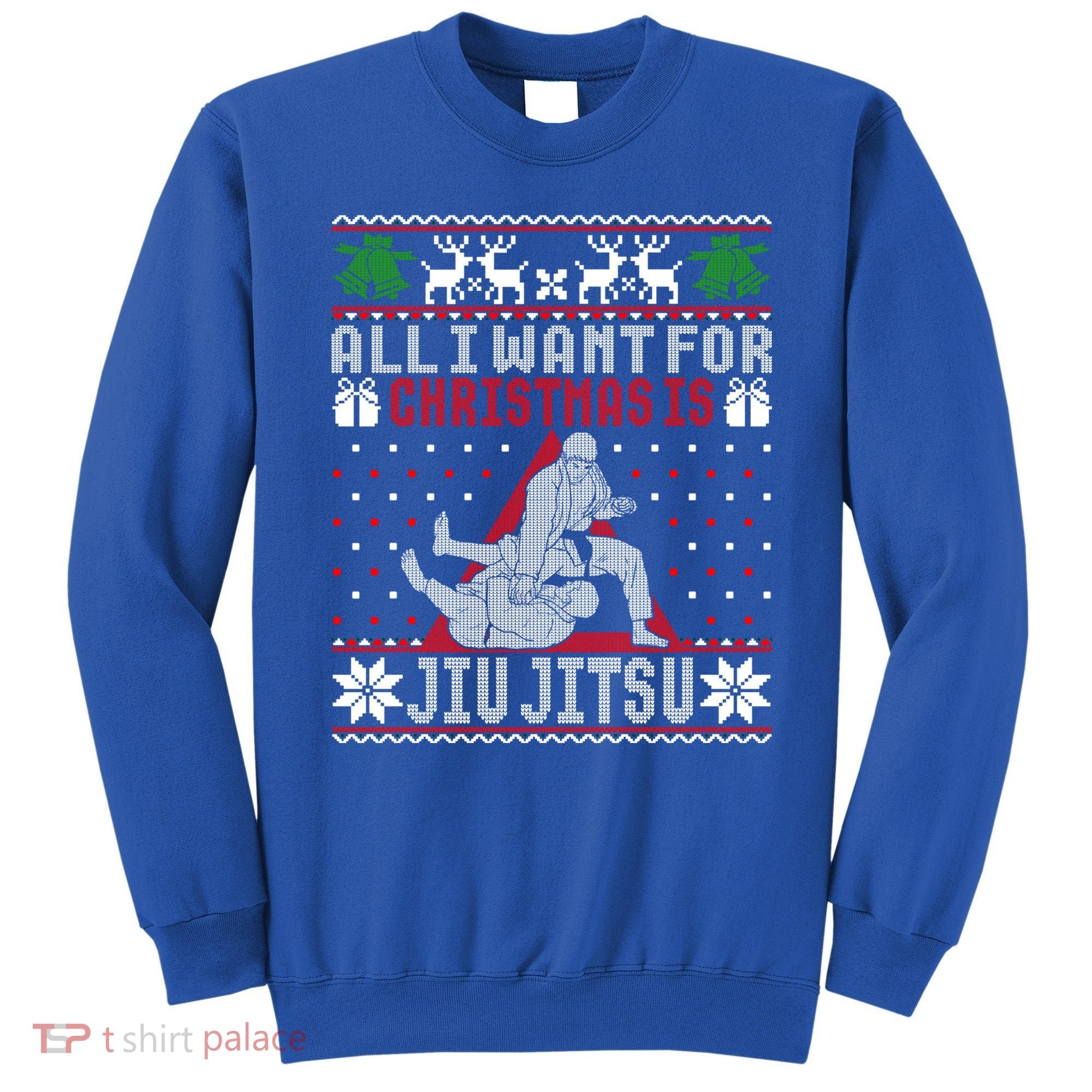 Jiu Jitsu Mma Bjj Ugly Christmas Xmas Gift Sweater Gift Sweatshirt