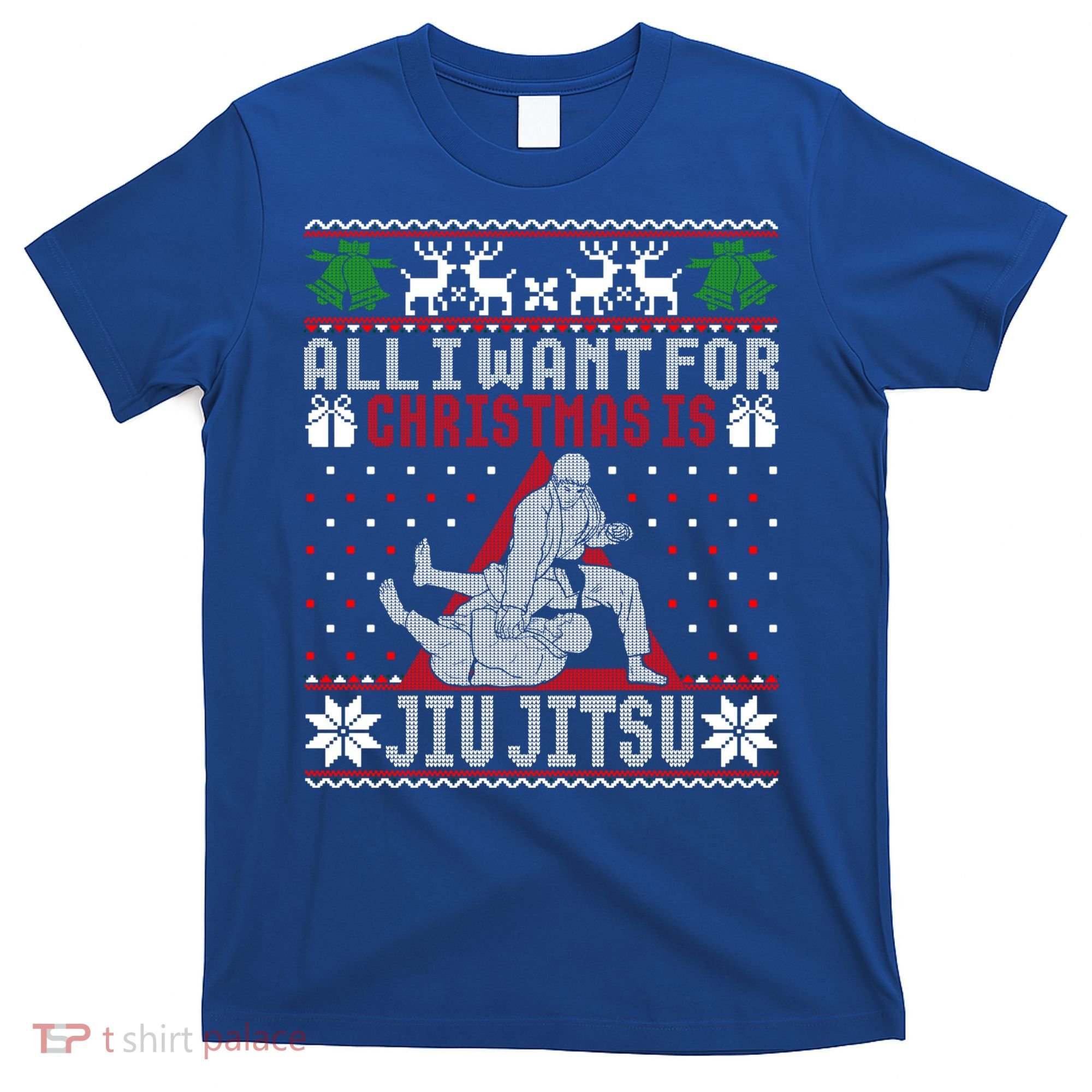 Jiu Jitsu Mma Bjj Ugly Christmas Xmas Gift Sweater Gift T-Shirt