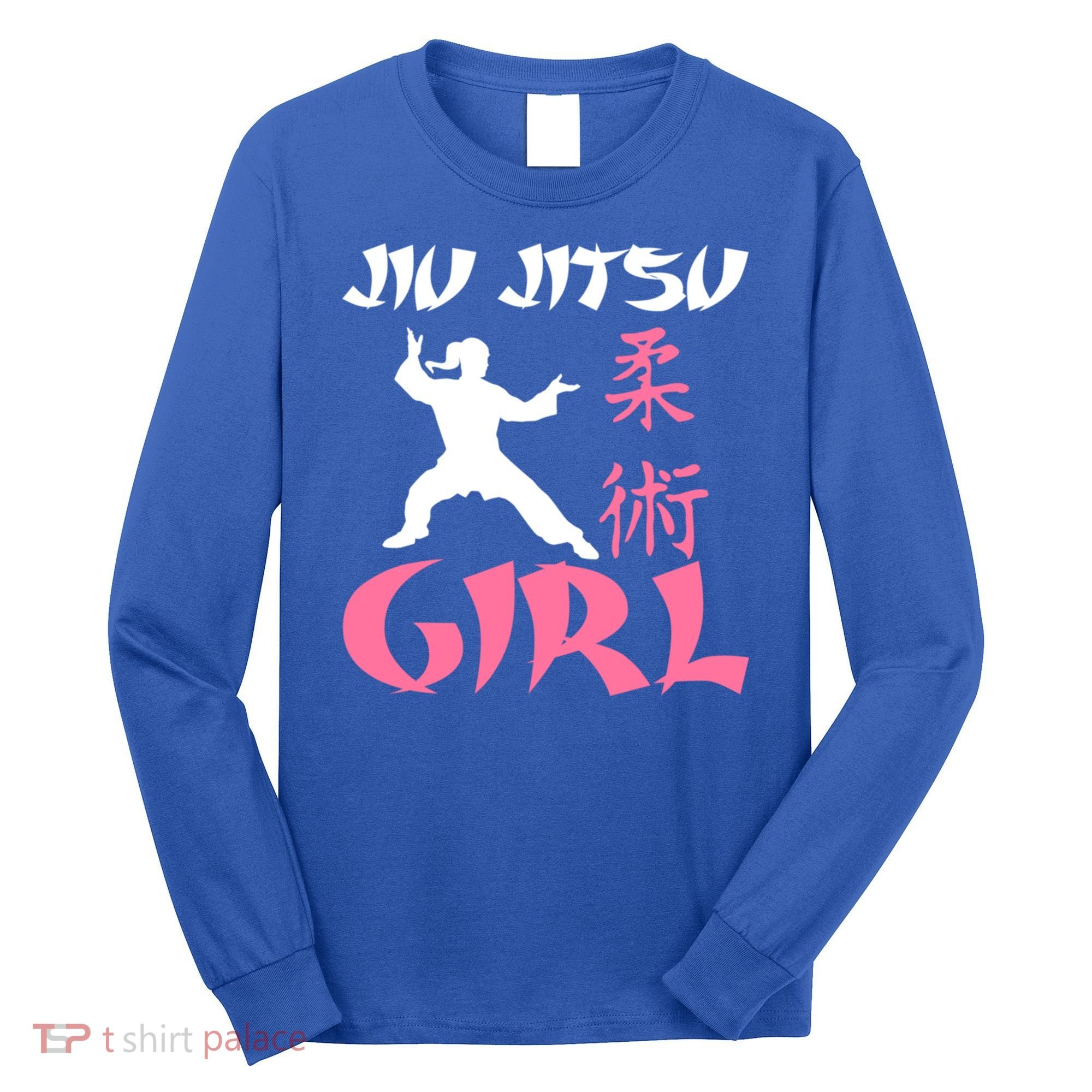 Jiu Jitsu Mixed Martial Arts Fighter Fighting Cute Gift Long Sleeve Shirt