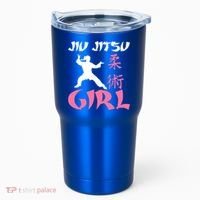 Jiu Jitsu Mixed Martial Arts Fighter Fighting Cute Gift Tumbler thumb 0