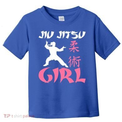 Jiu Jitsu Mixed Martial Arts Fighter Fighting Cute Gift Toddler T-Shirt