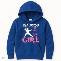 Jiu Jitsu Mixed Martial Arts Fighter Fighting Cute Gift Kids Hoodie thumb 0