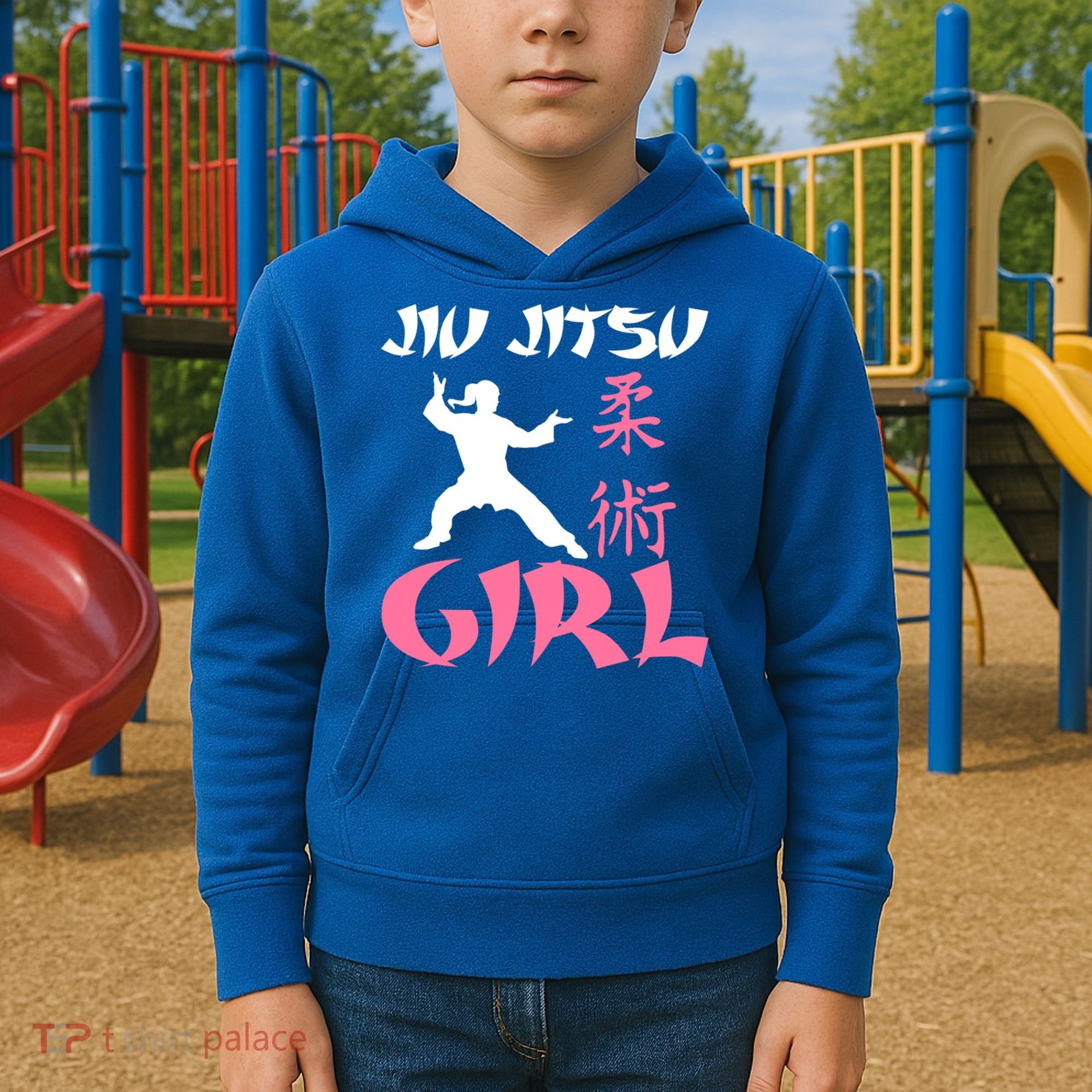 Jiu Jitsu Mixed Martial Arts Fighter Fighting Cute Gift Kids Hoodie