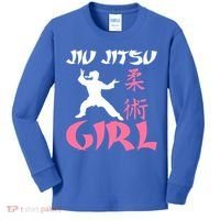 Jiu Jitsu Mixed Martial Arts Fighter Fighting Cute Gift Kids Long Sleeve Shirt thumb 0