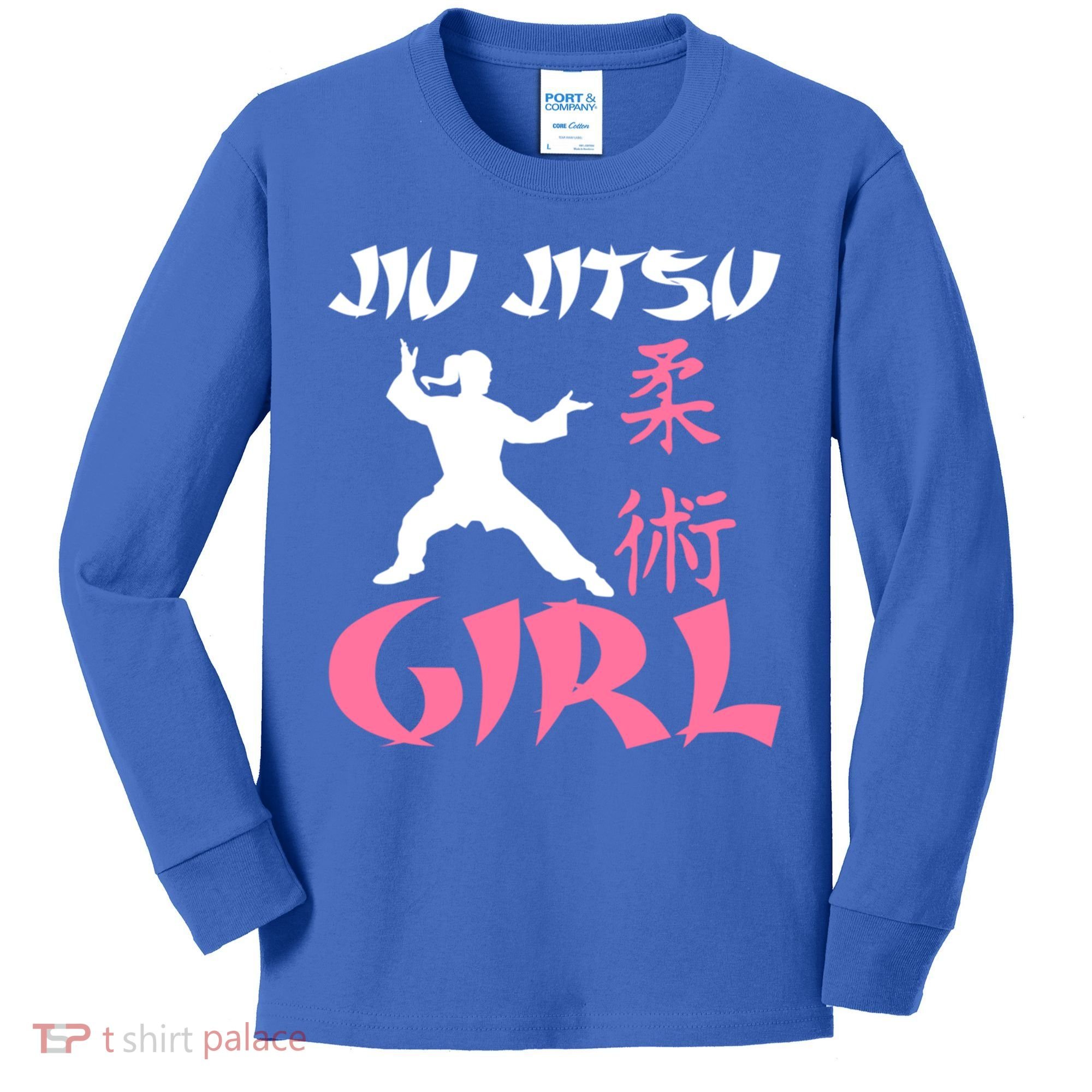 Jiu Jitsu Mixed Martial Arts Fighter Fighting Cute Gift Kids Long Sleeve Shirt