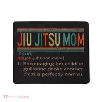 Jiu Jitsu Mom Definition BJJ MMA Jujitsu Martial Mousepad thumb 0