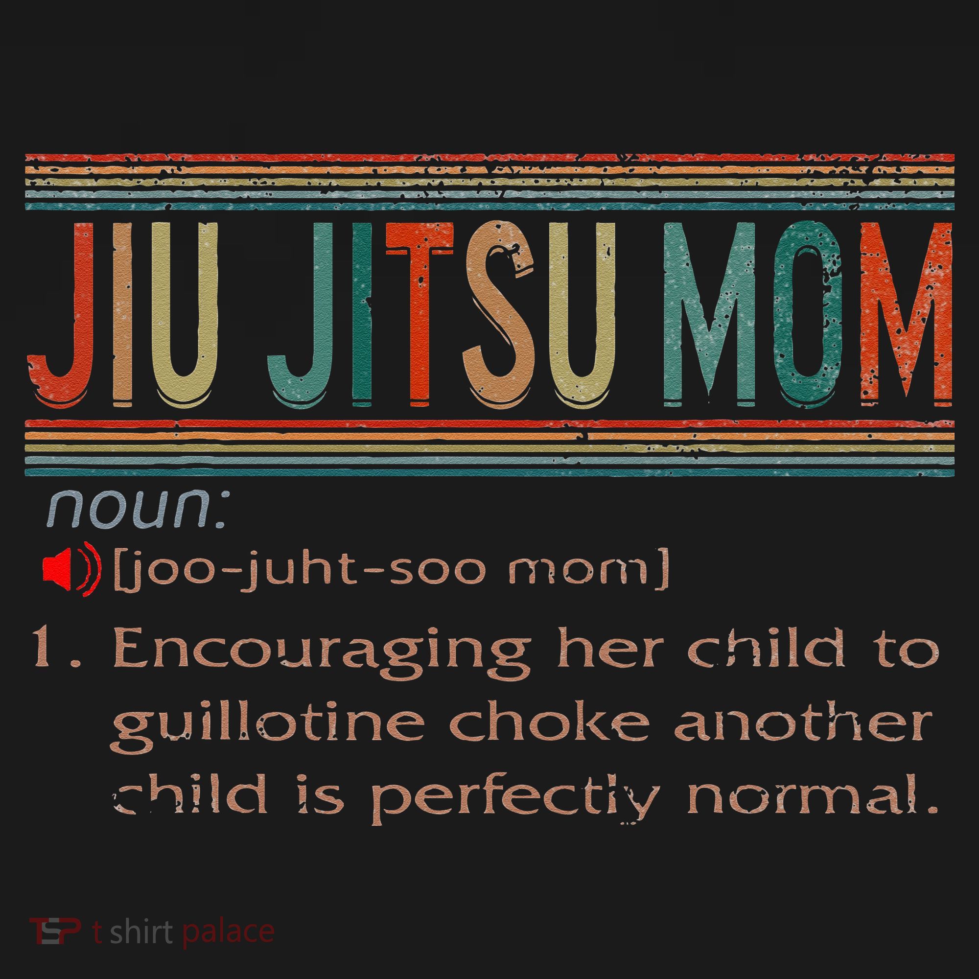 Jiu Jitsu Mom Definition BJJ MMA Jujitsu Martial Women's Tank Top
