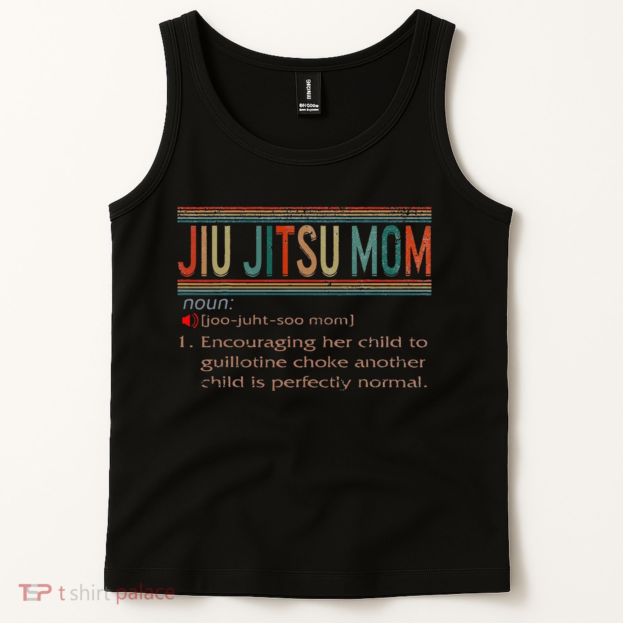 Jiu Jitsu Mom Definition BJJ MMA Jujitsu Martial Tank Top