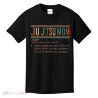 Jiu Jitsu Mom Definition BJJ MMA Jujitsu Martial Kids T-Shirt thumb 0