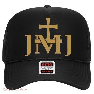 Jmj Jesus Mary Saint Joseph Insignia Catholic Hat