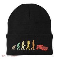 Jiu Jitsu Practitioners Gift Ideas Retro Jiu Jitsu Evolution  Beanie thumb 0