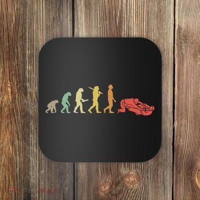 Jiu Jitsu Practitioners Gift Ideas Retro Jiu Jitsu Evolution  Coaster